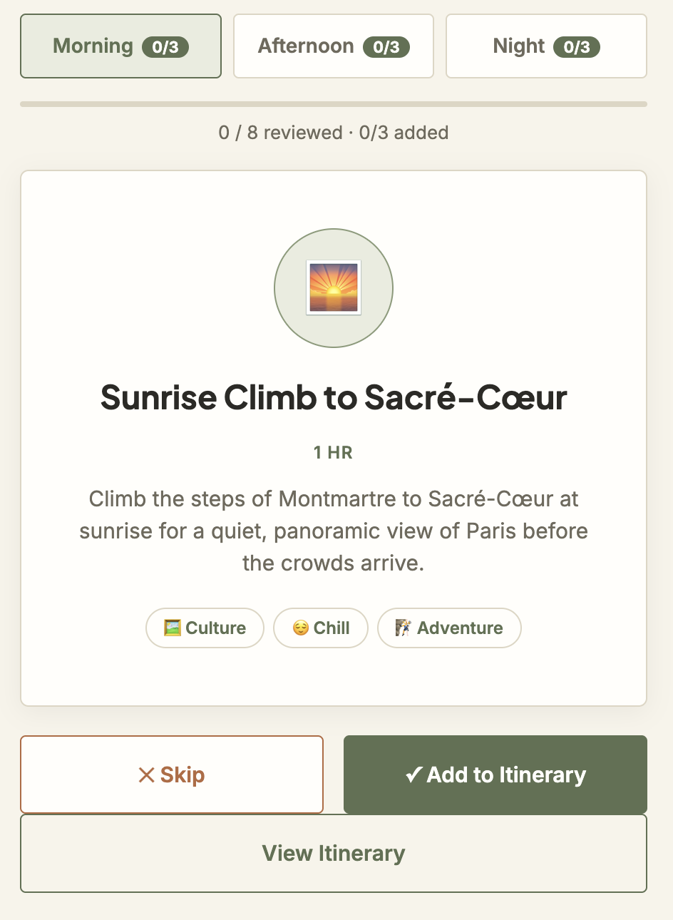 TypeA Travel screenshot 2