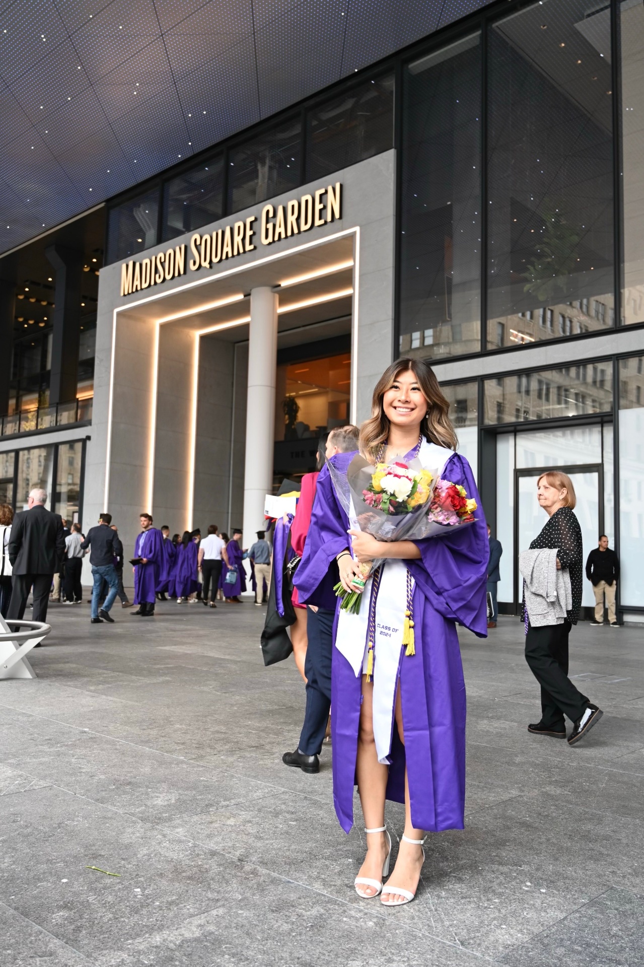 Graduation at Madison Square Garden