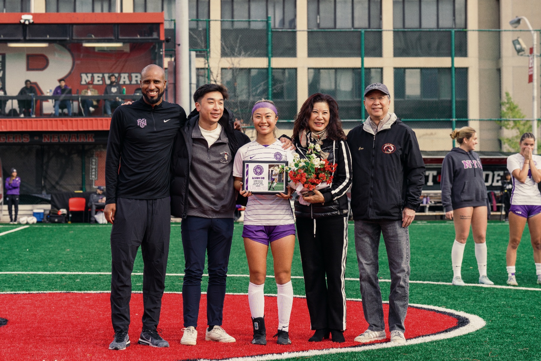 NYU Soccer Senior Day